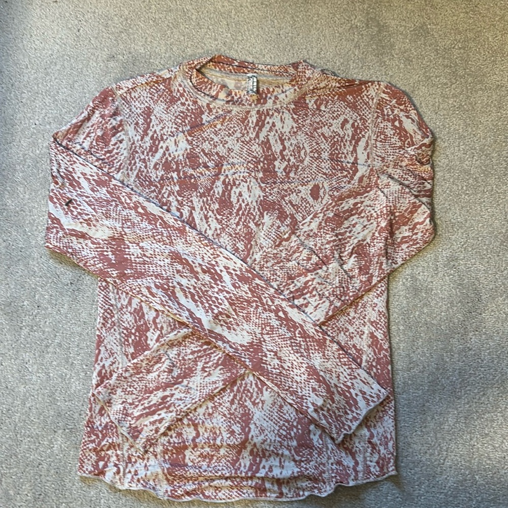 Free people long sleeve shirt